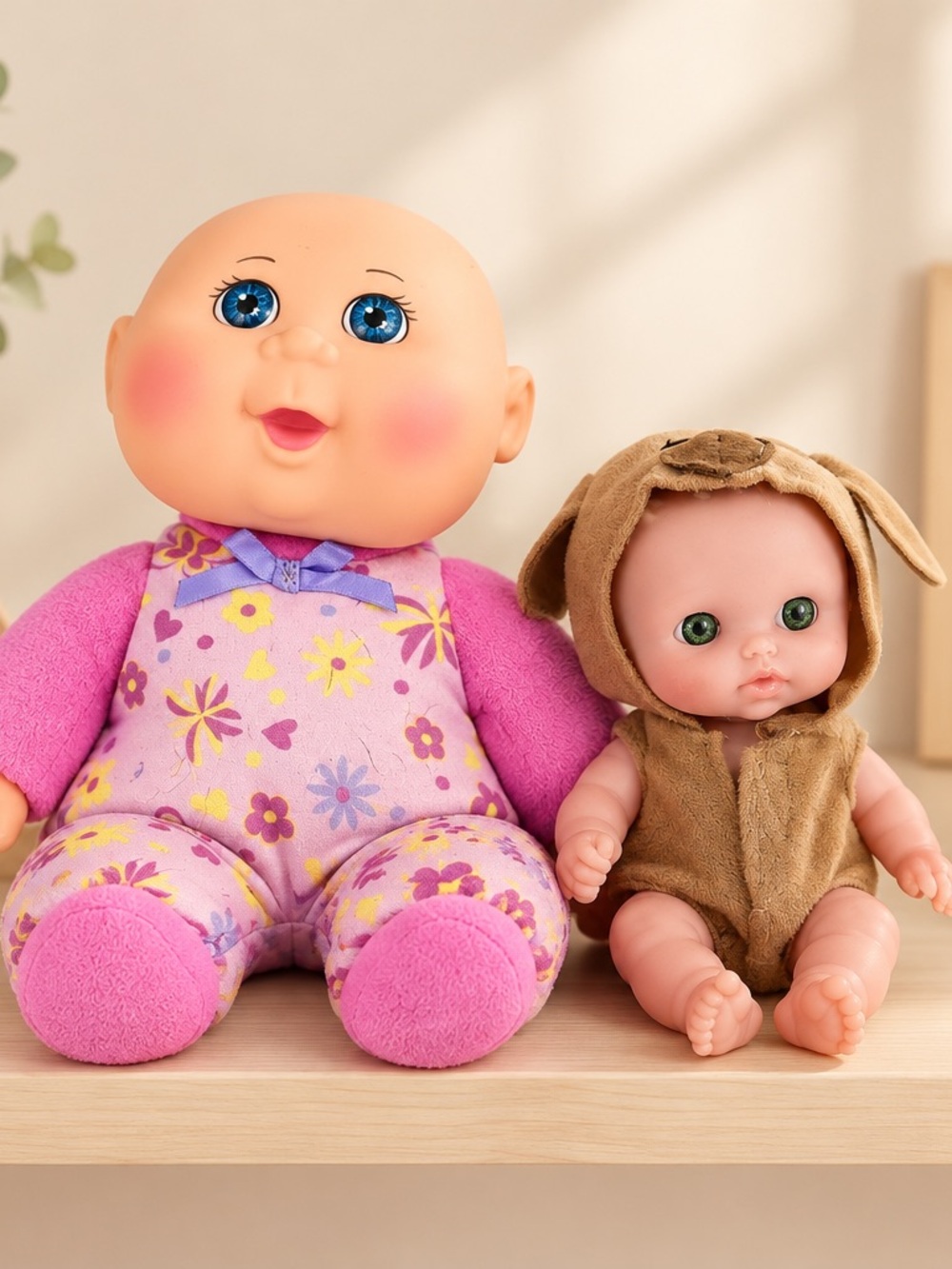 Cabbage Patch Kids “My First Doll” and Lil' Cutesies 5" Best Friends by JC Toys